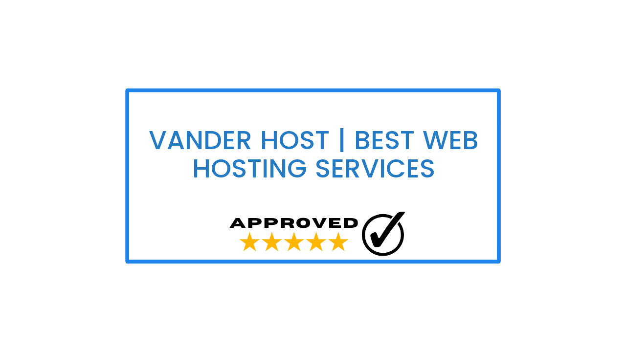 Vander Host | Best Web Hosting Services