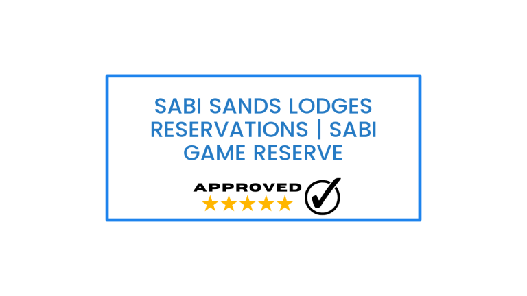 Sabi Sands Lodges Reservations | Sabi Game Reserve