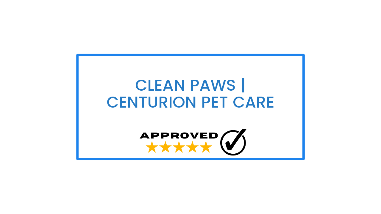 Clean Paws | Centurion Pet Care