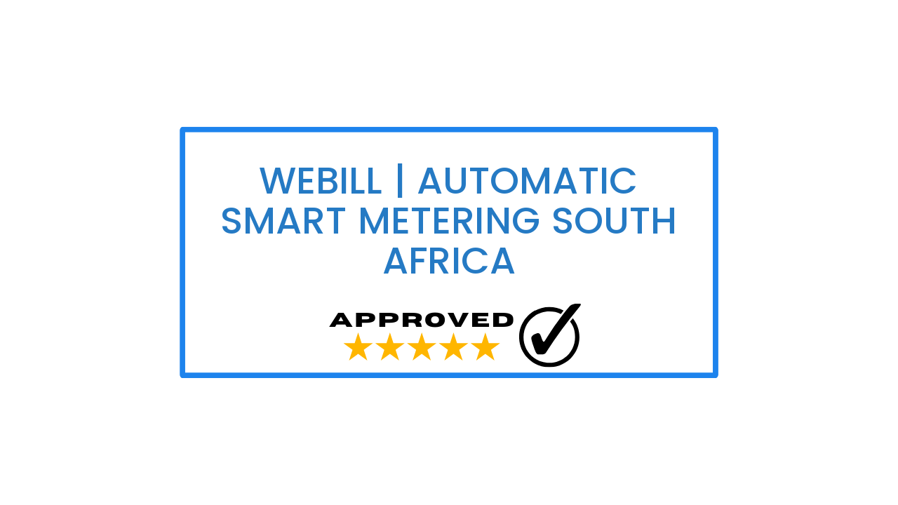 WeBill | Automatic Smart Metering South Africa