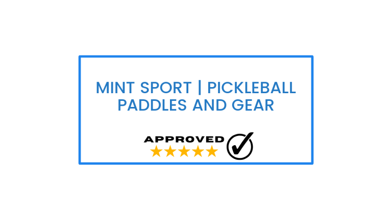 Mint Sport | Pickleball Paddles and Gear