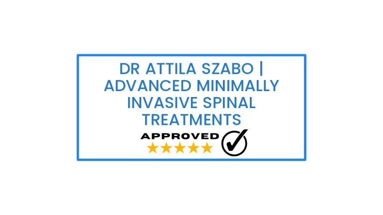 Dr Attila Szabo | advanced minimally invasive spinal treatments