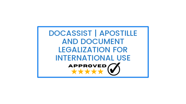DocAssist | Apostille and Document Legalization for International Use