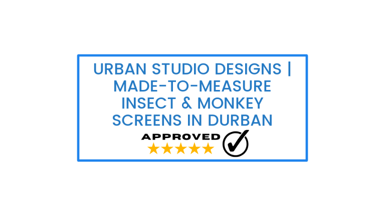 Urban Studio Designs | Made-to-Measure Insect & Monkey Screens in Durban